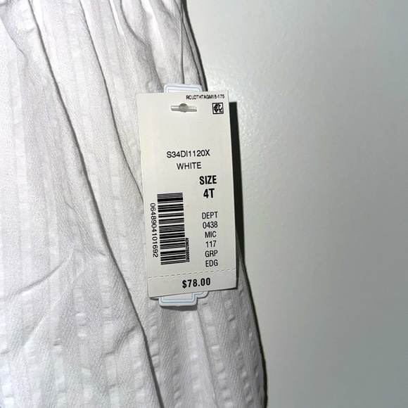 White Smocked Dress - Edgehill Collection - Picture 2 of 4